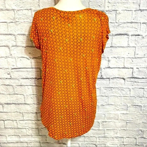 MICHAEL Michael Kors Rock Stud Chain Print Top - Picture 3 of 8